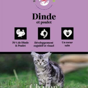 CCK GAMME CONNOISSEUR DINDE ET POULET POUR CHATON