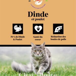CCT GAMME CONNOISSEUR DINDE ET POULET POUR CHAT ADULTE