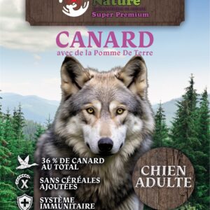 DPT SUPER PREMIUM CANARD AVEC POMME DE TERRE POUR CHIEN ADULTE