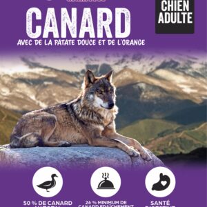 GFJ CROQUETTES SANS CEREALE AU CANARD POUR CHIEN ADULTE