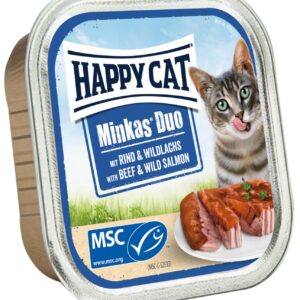 Minkas Duo Boeuf et Cabillaud