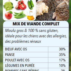 BARF MIX DE VIANDE COMPLET