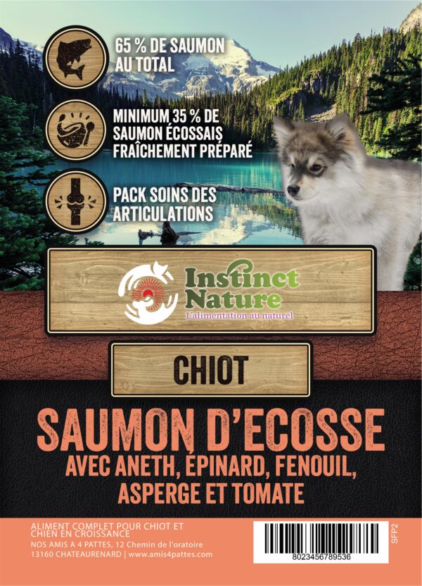 SFP SUPERFOOD SAUMON POUR CHIOT