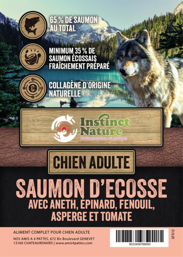 SFS SUPERFOOD SAUMON POUR CHIEN ADULTE