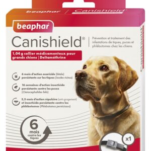BEAPHAR Canishield collier anti parasitaires pour chiens